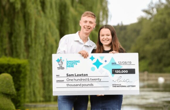 I pushed a button on my phone while soaking in the bath & came out £120k RICHER thanks to mega Lottery win | The Sun