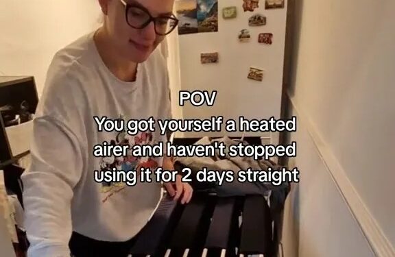 I tested out an Amazon heated airer to see if it was more economical than my tumble dryer and it’s seriously impressive | The Sun