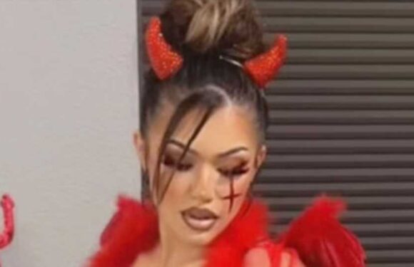 I used liquid latex for my Halloween costume – I was allergic, it left a Satanic burn mark in an awkward place | The Sun