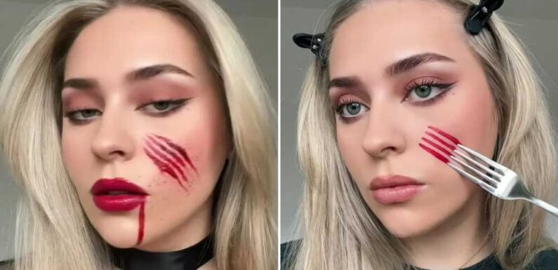 I’m a beauty pro and have a quick hack for the best Halloween makeup – all you need is a kitchen utensil | The Sun