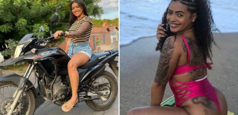 Influencer Samya Silva, 21, is shot dead after being chased down by gunmen as she left Brazilian club on motorbike | The Sun