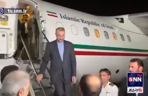 Iran warns 'TIME IS UP' in ominous messages