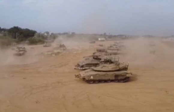 Israeli tanks roll into Gaza as full ground invasion looms