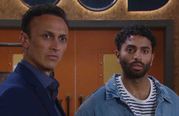 Jai Sharma gets a shock as he reveals secret to Suni in Emmerdale | The Sun