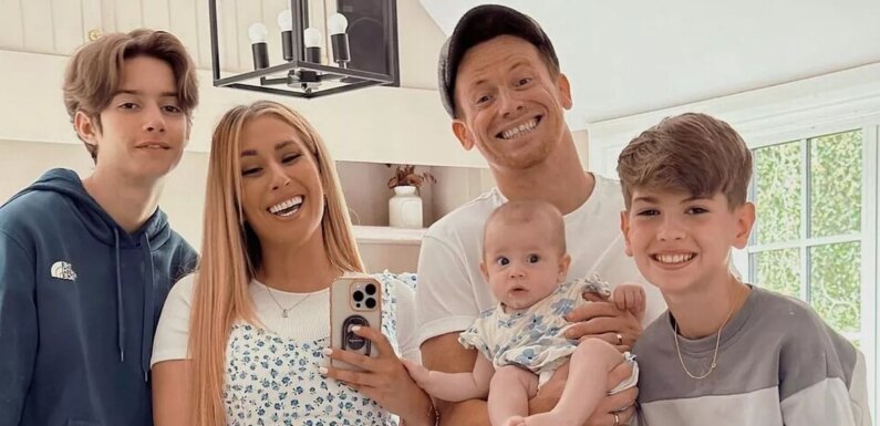 Joe Swash suffers X-rated wardrobe malfunction on holiday with Stacey Solomon and kids