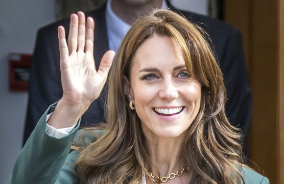 Kate Middleton ditches her trademark dresses in favour of formal suits