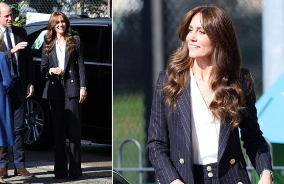 Kate and William arrive in Cardiff for Windrush anniversary