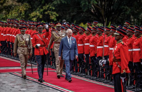 King Charles given red carpet welcome in Kenya with Queen Camilla in first trip to Commonwealth country since coronation | The Sun