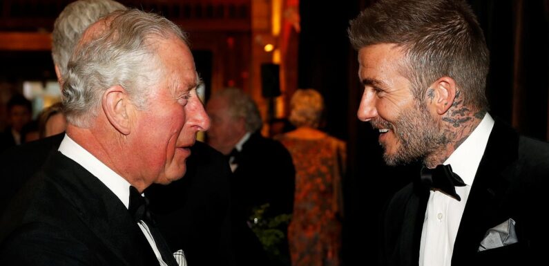 King Charles has set a dinner date with David Beckham in his diary