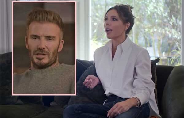 LOLz! Watch David Beckham Stop Victoria From Lying About Growing Up 'Working Class'!