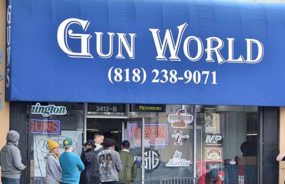 Los Angelenos Flock to Gun Stores During Coronavirus Scare