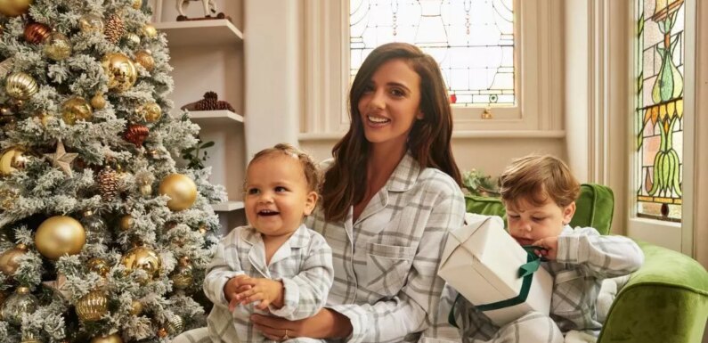 Lucy Mecklenburgh’s new festive Very collection features the cutest £18 mini-me cosy pyjama sets