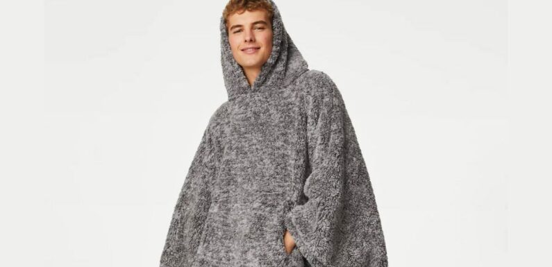 M&S Oodie hooded blanket dupe ‘just as good’ and ‘saves you from using heating’