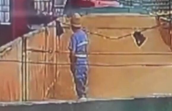 Man caught on tape 'urinating into ingredients' at Chinese beer brewer