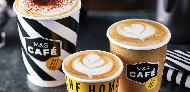 Marks & Spencer launch plastic-free takeaway coffee cups