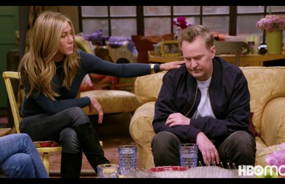 Matthew Perry's emotional Friends reunion that left him in tears