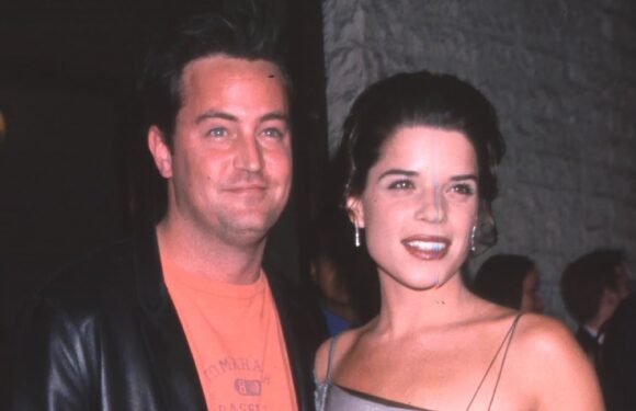 Matthew Perry's ex Neve Campbell steps out one day after actor's death