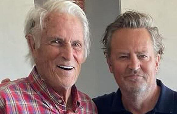 Matthew Perry's heartbreaking FINAL PHOTO with dad John