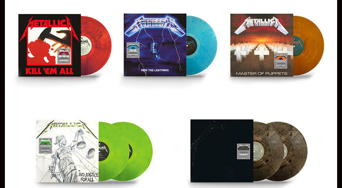 Metallica To Reissue First Five Albums On Colored Vinyl Outside The U.S