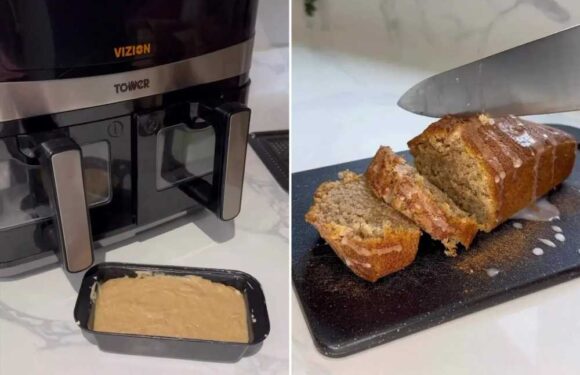 My air fryer banana bread takes less than half an hour to make – it's the perfect snack and uses up all your old fruit | The Sun