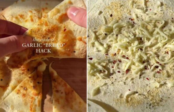 My airfryer garlic bread is so easy to make and takes five minutes to cook – people are calling it genius | The Sun