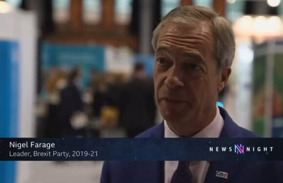 Nigel Farage says he COULD re-join a 'real' right-wing Tory party