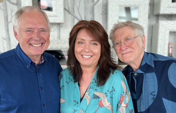 Noddy Holder, 77, looks in good spirits after revealing cancer battle