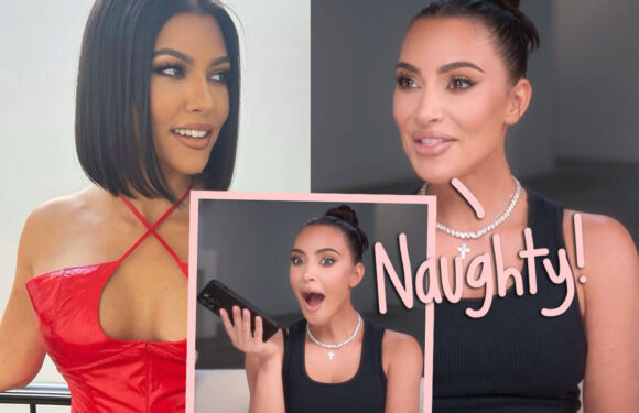 OMG! Kim & Kourtney Kardashian Used To Stand Up Guys From Phone Sex Hotlines As Teens!