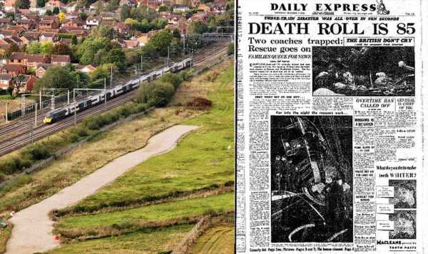 October 9th On this day:Train crash between Harrow and Wealdstone leads to death
