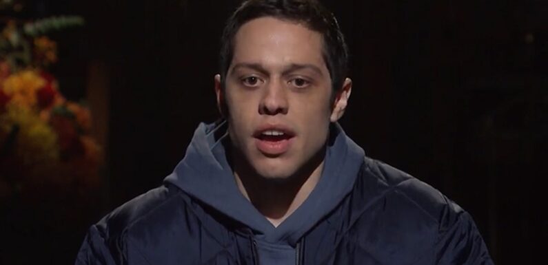 Pete Davidson Gives Emotional Talk on 'SNL' About Kids Dying in Israel and Palestine