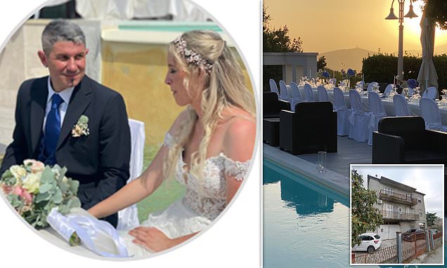 Pictured: Newlywed couple who left Italian wedding without paying