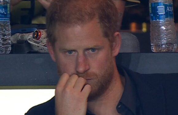 Prince Harry poses up a storm behind the scenes at LA Football Club