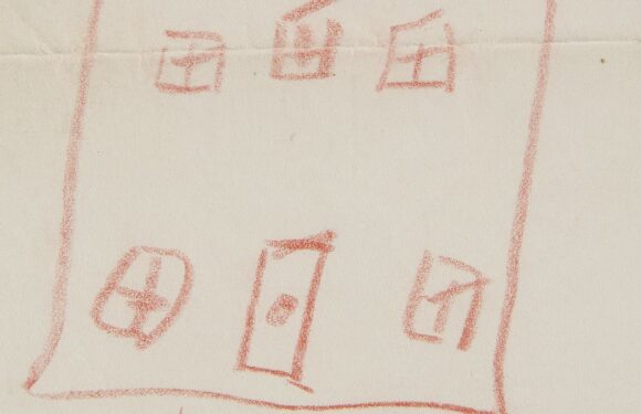 Princess Elizabeth's drawing for Peter Pan author JM Barrie for sale