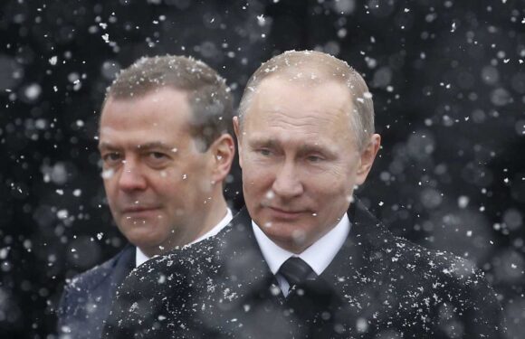 Putin's top ally Dmitry Medvedev warns of World War 3 if UK troops are sent to Ukraine & says they would be 'destroyed' | The Sun