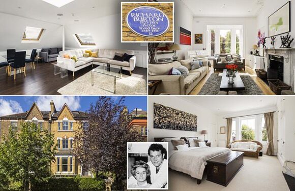 Richard Burton's luxury London home goes on sale for £7.95m