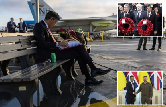 Rishi Sunak's first year as prime minister in pictures and the five biggest challenges ahead | The Sun