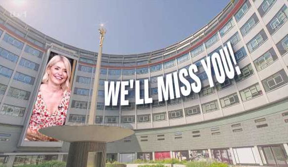 Rochelle Humes and Craig Doyle wish their best to Holly Willoughby