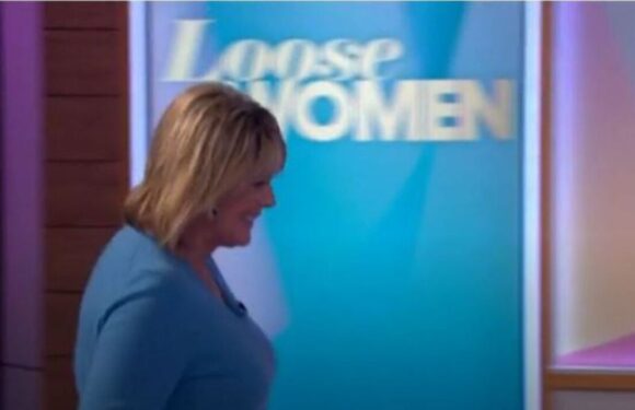 Ruth Langsford leaves Loose Women panel in stitches as she jokingly runs off set