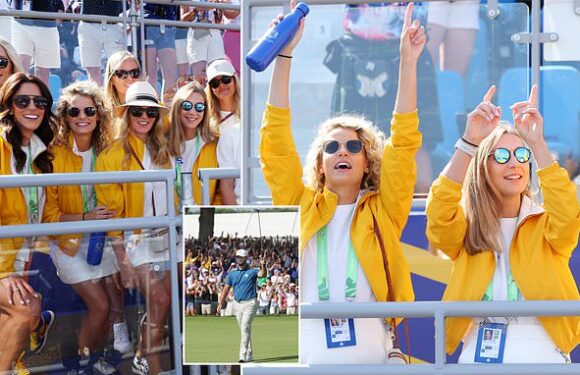 Ryder Cup WAGs Paige Straka and Kate Rose support Team Europe