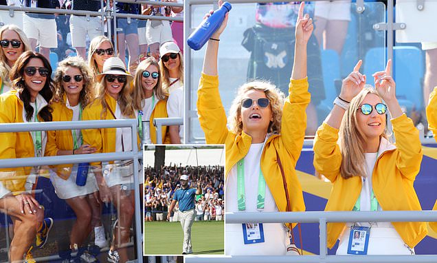 Ryder Cup WAGs Paige Straka and Kate Rose support Team Europe