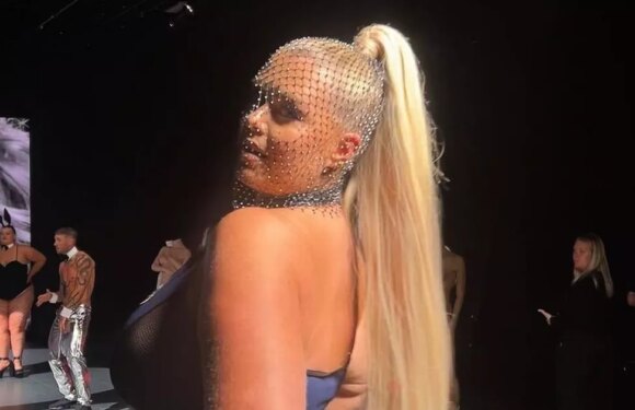 Size 18 model transforms into sexy police officer as fans beg her to arrest them