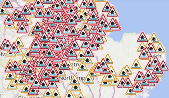 Storm Babet MAPPED: Weather tracker and graphics show path of storm