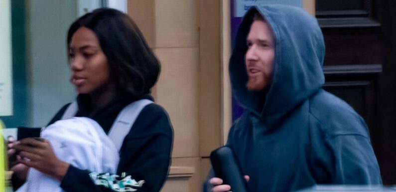 Strictly Come Dancings Neil Jones and fiancé Chyna Mills seen for first time with baby daughter