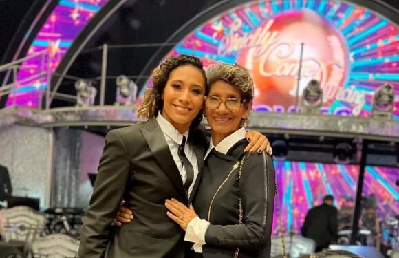 Strictly pro Karen Hauer’s mum is the spitting image of her in sweet backstage snaps