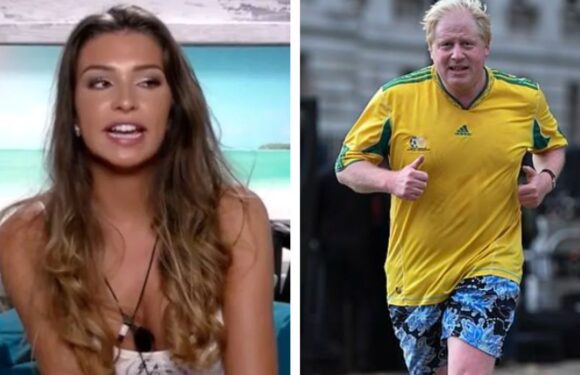 Strictlys Zara McDermott shudders at thought of Boris Johnson in tiny shorts