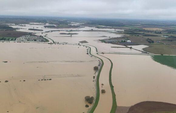 TWO inches of rain set to hammer flood-hit parts of Britain today