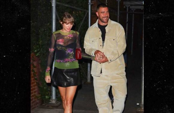 Taylor Swift and Travis Kelce Are Very Hands-On for Second NYC Date Night