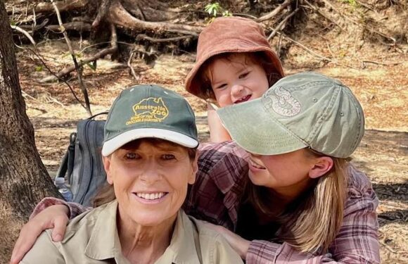 Terri Irwin shares family snap with her daughter and granddaughter