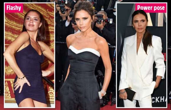 The 4 signature poses Victoria Beckham has invented to evolve from tacky Spice Girl to fashion icon & what they mean | The Sun
