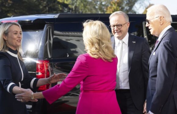 The Bidens gave Albanese vital assurance and a polite prod. Oh, and tennis shoes.